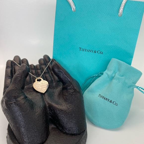Tiffany & Co. Jewelry - Tiffany & Co. Notes collection heart tag necklace